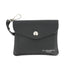 Flora & co Porte-monnaie cartes femme crochet noir