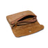 Porte-monnaie femme cuir daim irisé 044 marron - Crocochic