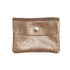 Porte-monnaie femme cuir daim irisé 044 marron - Crocochic
