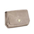 Porte-monnaie cuir souple irisé 04 taupe Made in Italy