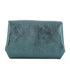 Porte-monnaie cuir souple irisé 04 bleu canard Made in Italy