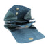 Porte-monnaie cuir souple irisé 04 bleu canard Made in Italy