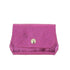 Vue 1 du Porte-monnaie cuir souple irisé 04 Fuchsia par Made in Italy.