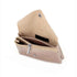 Made in Italy Porte-monnaie femme court cuir irisé 041 or rosé