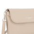 Vue 5 du Mini Sac Bandoulière Souple Beige en cuir synthétique par Flora & co.