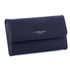 Flora & co Portefeuille chéquier femme tout en un bleu marine