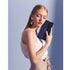 Flora & co Portefeuille chéquier femme tout en un bleu marine