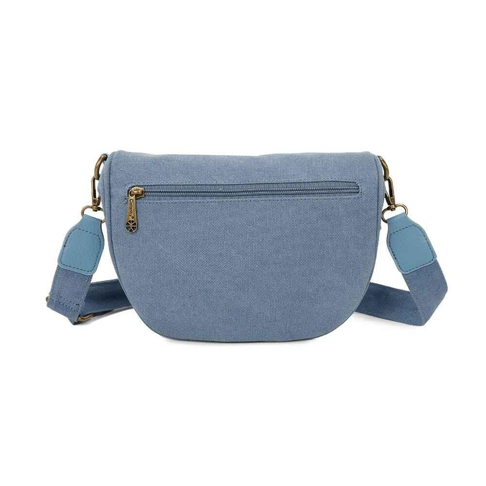 Gallantry - Sac banane femme canvas toile bleu