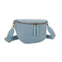 Gallantry - Sac banane femme canvas toile bleu clair