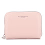 Flora & co - Portefeuille porte-carte femme saffiano rose