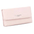 Portefeuille chéquier femme tout en un Rose Flora & co