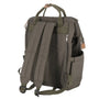 Sac à dos ordinateur portable kaki 15.6 pouces, polyvalent.