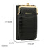 Pochette téléphone femme croco tout-en-un noir Gallantry