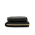 Pochette téléphone femme croco tout-en-un noir Gallantry