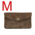 Vue 7 du Grand portefeuille cuir suède compatible passeport Beige Taupe en Cuir couleur BEIGE TAUPE - Detail.
