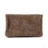 Vue 7 du Grand portefeuille cuir suède compatible passeport Taupe en Cuir couleur TAUPE - Detail.