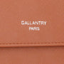 Gallantry pochette bandoulière chaîne saffiano rabat magnétique Camel