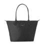 Flora & co Grand Sac à Main Cabas Femme en Nylon Imperméable Noir