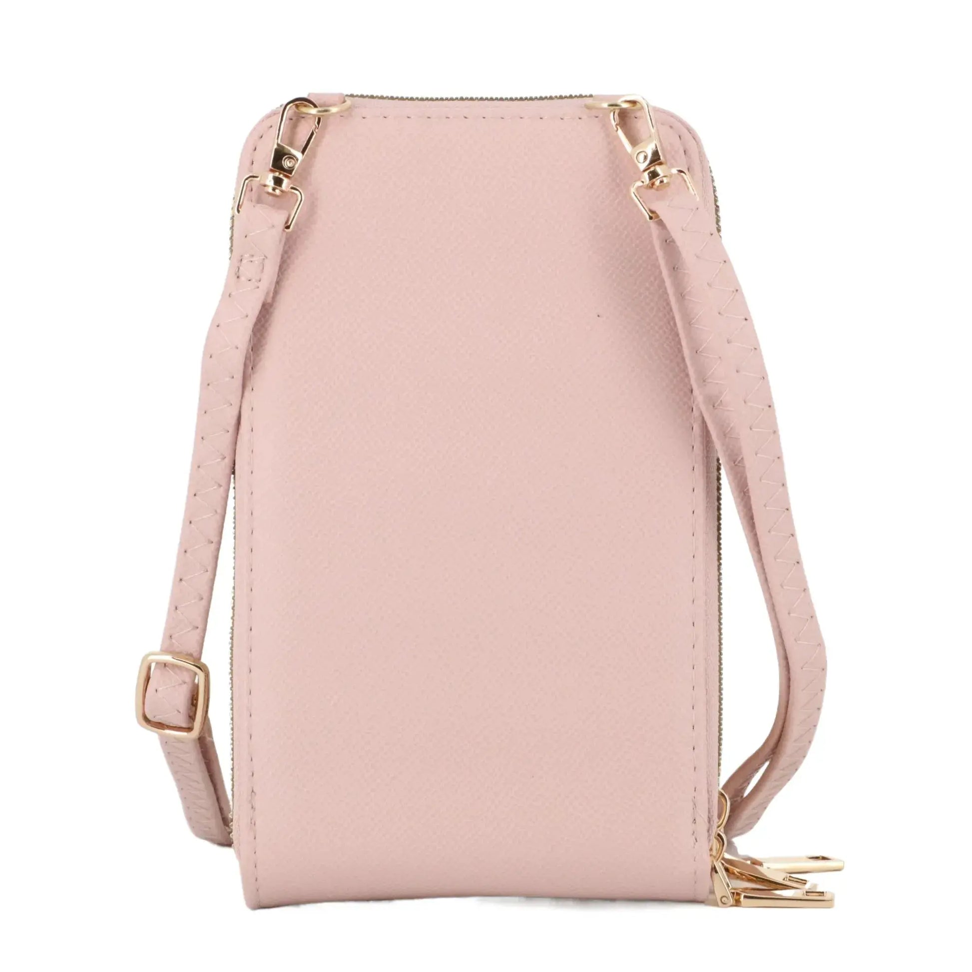 Sac bandoulière pochette téléphone 6.7 pouces Rose
