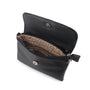 Vue 4 du Mini sac bandoulière femme souple Noir en Synthétique couleur NOIR - Detail.
