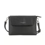 Vue principale du Mini sac bandoulière femme souple Noir en Synthétique couleur NOIR.