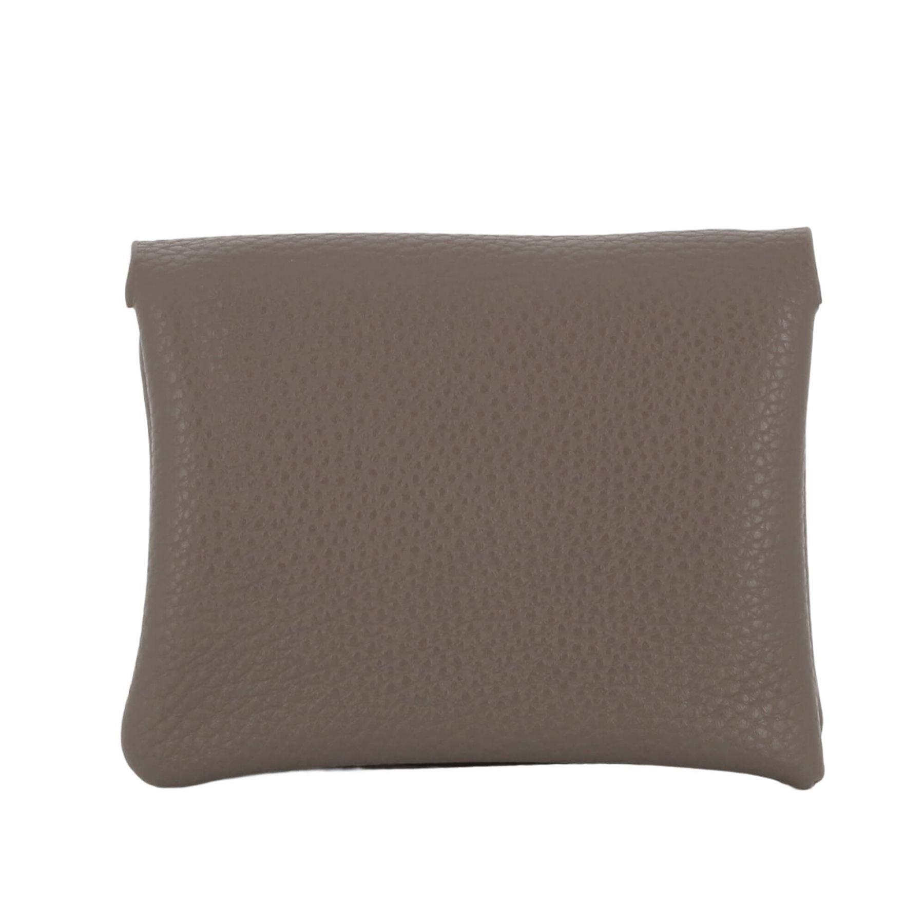 Flora & co Porte-monnaie cartes souple magnétique Taupe Foncé