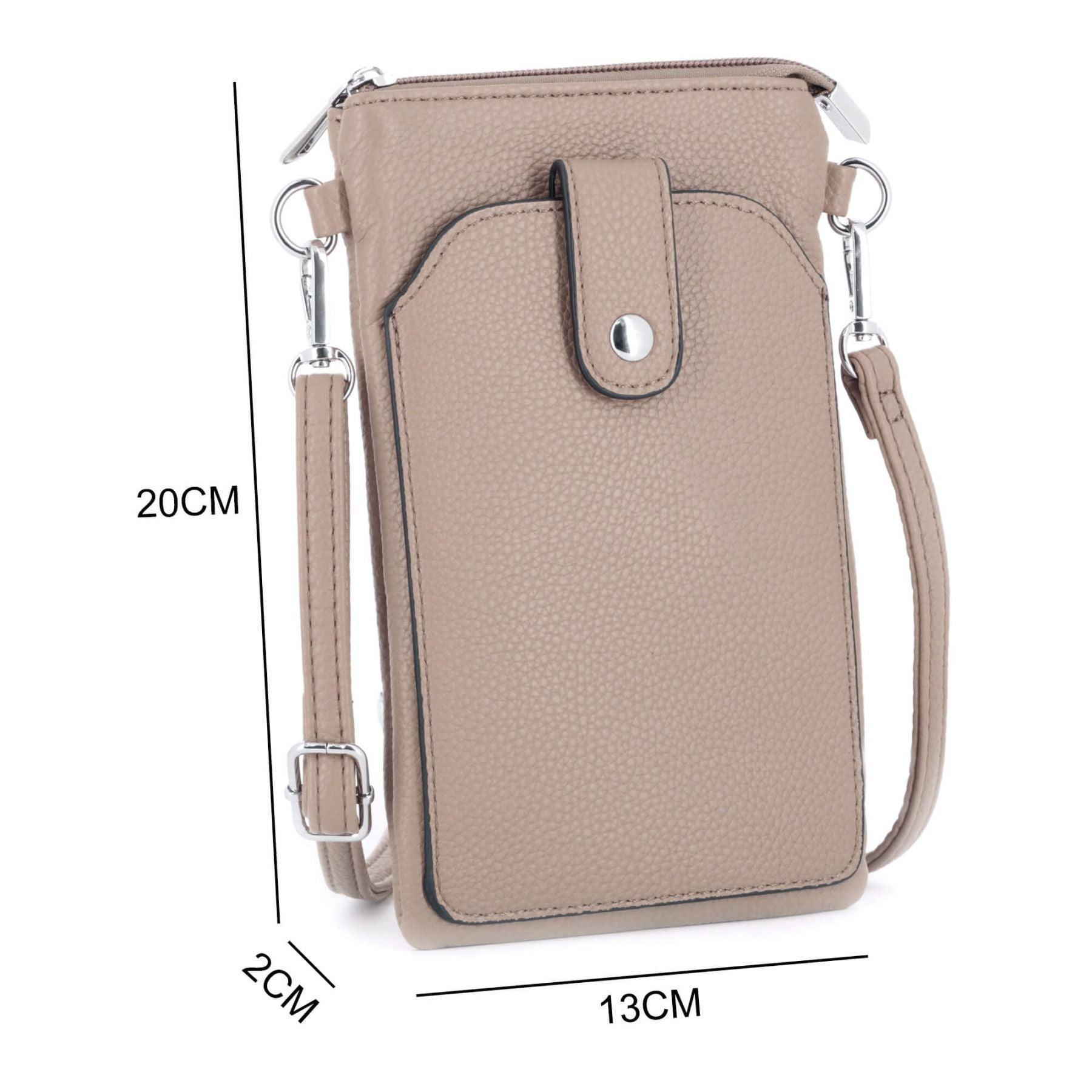 Flora & co Pochette bandoulière téléphone  Taupe