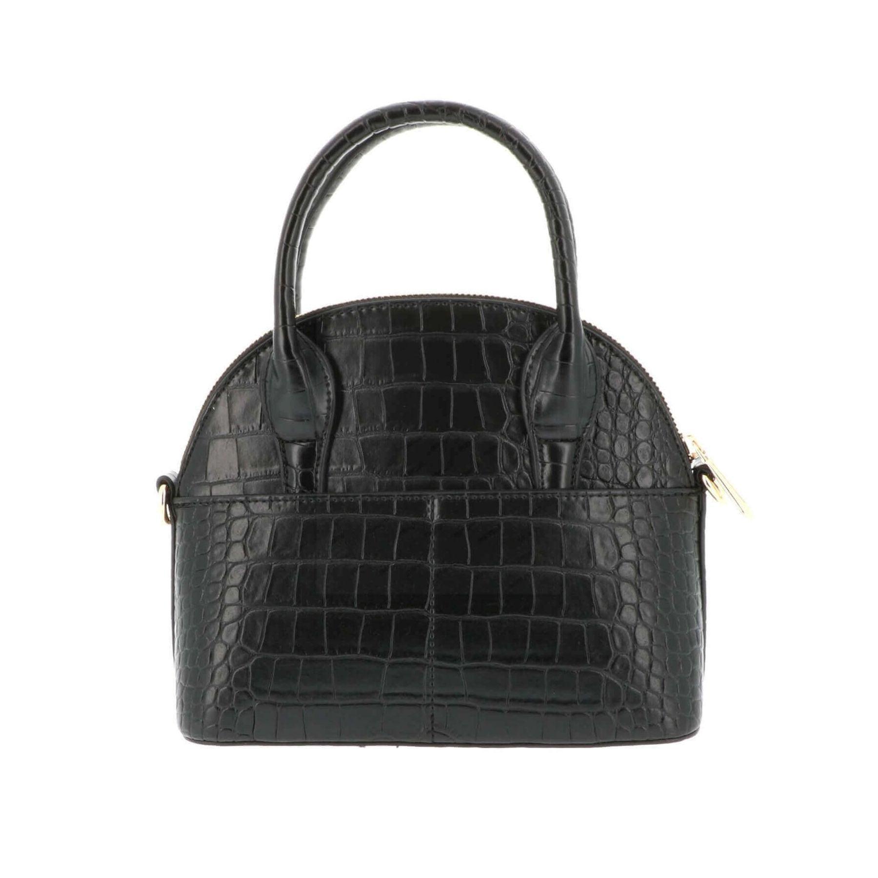 Flora & co Petit Sac à main bandoulière croco Noir