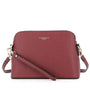 Flora & co Petit Sac bandoulière similicuir dragonne Bordeaux