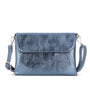 Flora & co Petit sac bandoulière pochette lanière irisé Bleu