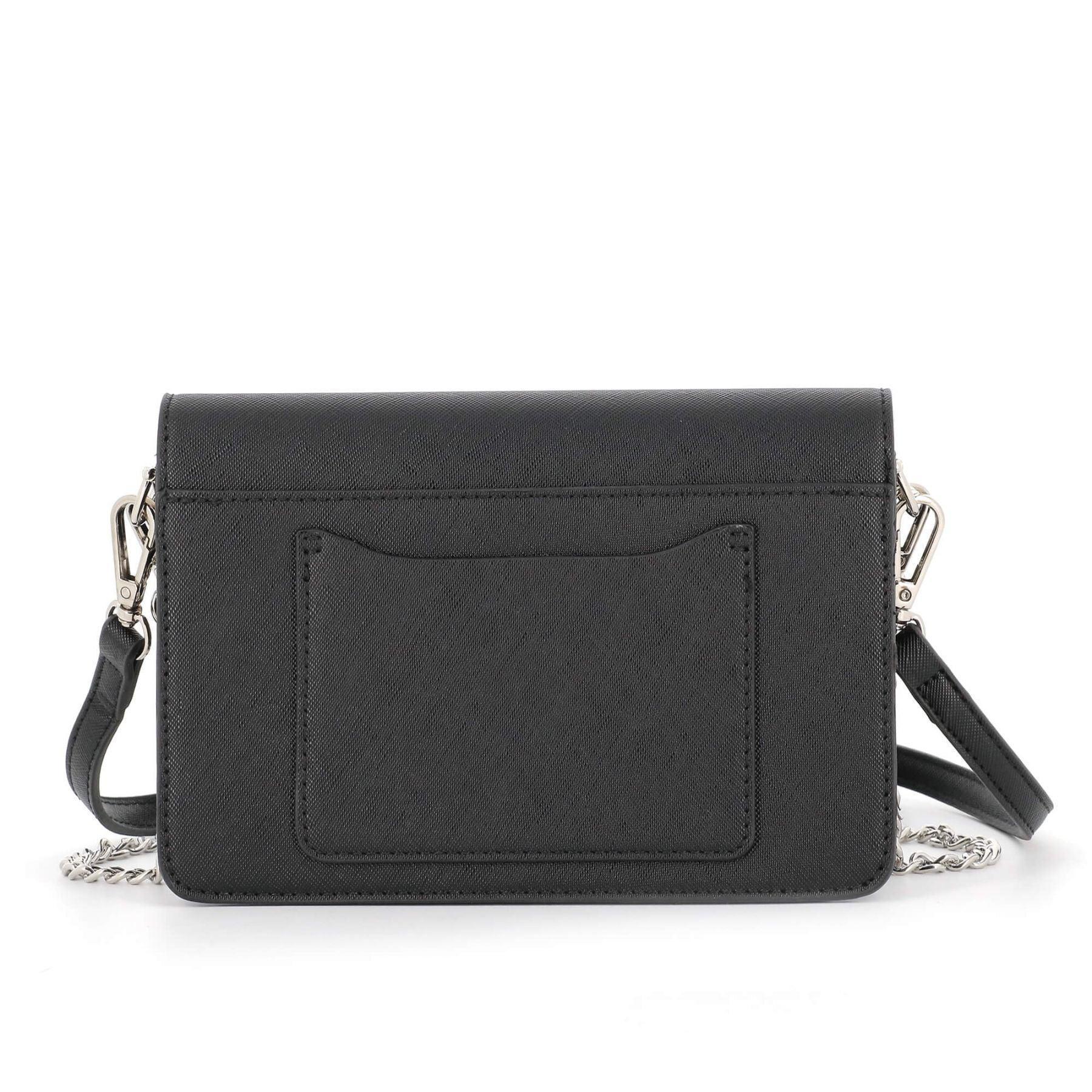 Flora & co petit sac bandoulière chaîne femme Noir