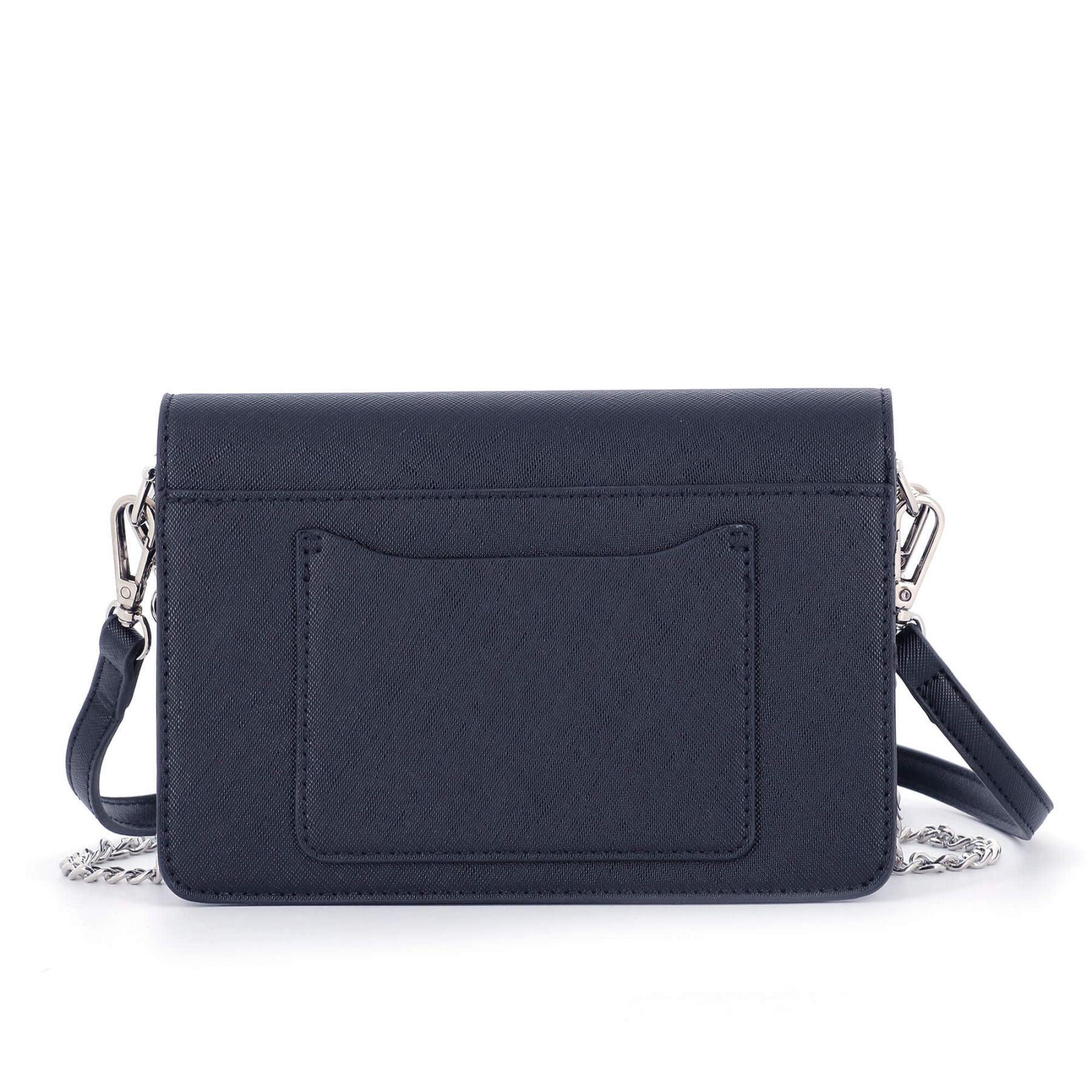 Flora & co petit sac bandoulière chaîne femme Bleu