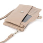 Flora & co Pochette bandoulière pour téléphone portable Beige