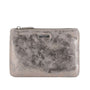 Flora & co Pochette femme similicuir suédine irisé Argent