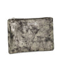 Flora & co Pochette femme similicuir suédine irisé Argent