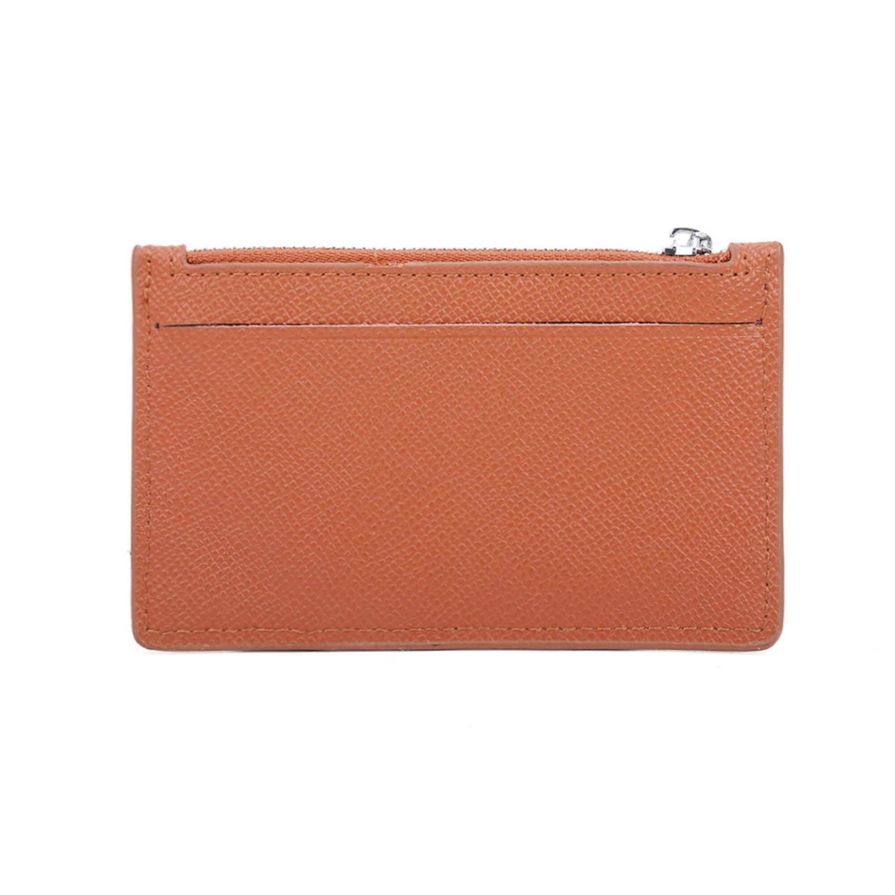 Gallantry Porte-cartes monnaies fin cuir véritable Camel