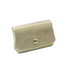 Vue 2 du Porte-monnaie bourse cuir daim irisé 04P Beige en Cuir couleur BEIGE - Detail.