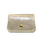 Vue principale du Porte-monnaie bourse cuir daim irisé 04P Beige en Cuir couleur BEIGE.