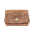 Vue principale du Porte-monnaie cuir souple irisé 04 Bronze en Cuir couleur BRONZE.