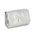 Vue 2 du Porte-monnaie cuir souple irisé 04 Gris Perle en Cuir couleur GRIS PERLE - Detail.