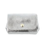 Vue principale du Porte-monnaie cuir souple irisé 04 Gris Perle en Cuir couleur GRIS PERLE.