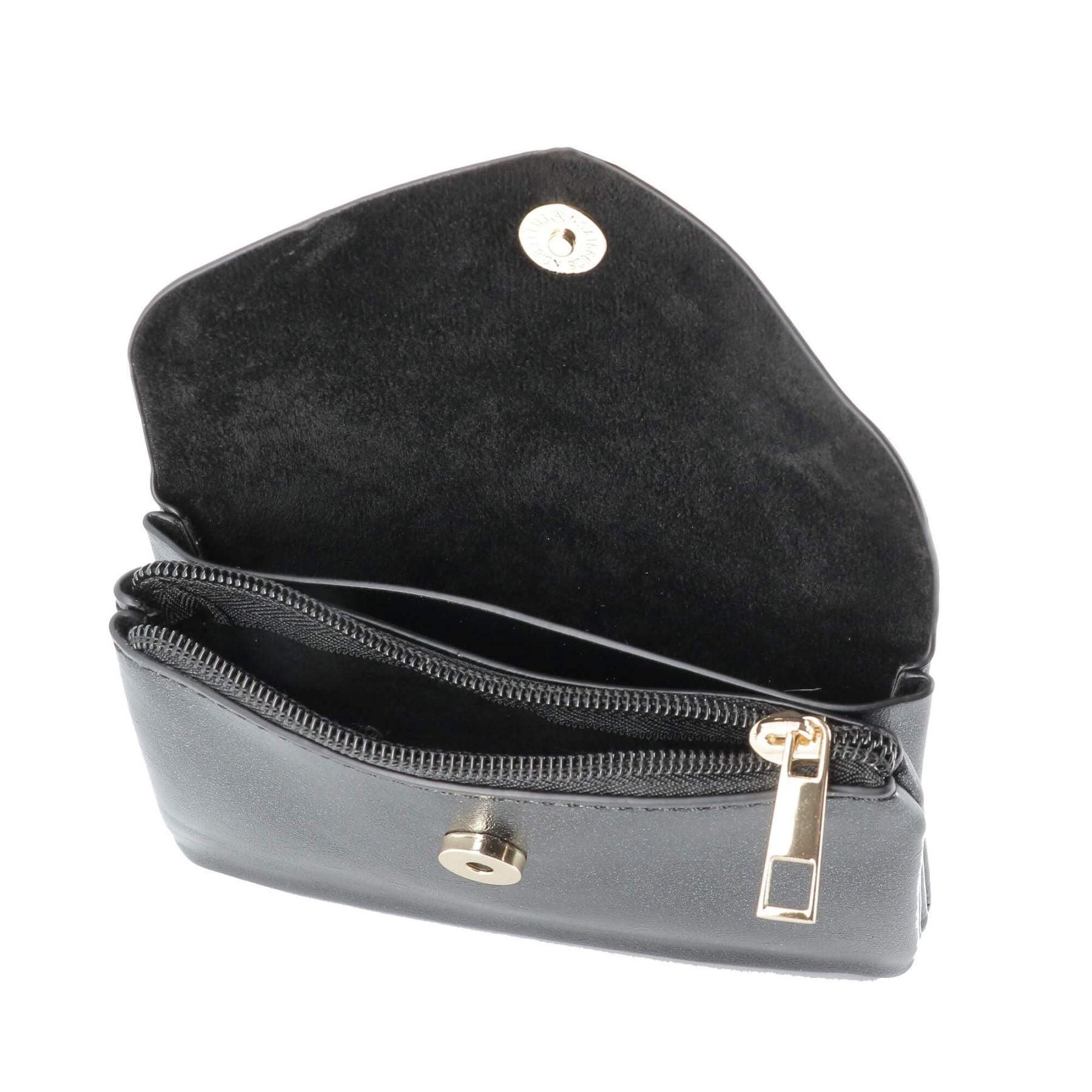 Flora & co Porte-monnaie irisé enveloppe Noir