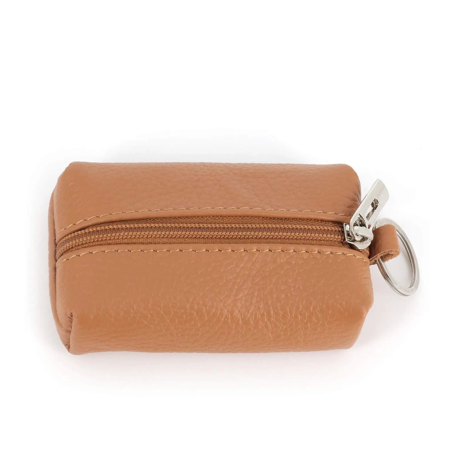 Made in Italy Porte Monnaie Portefeuille Homme Femme en Cuir Véritable Camel