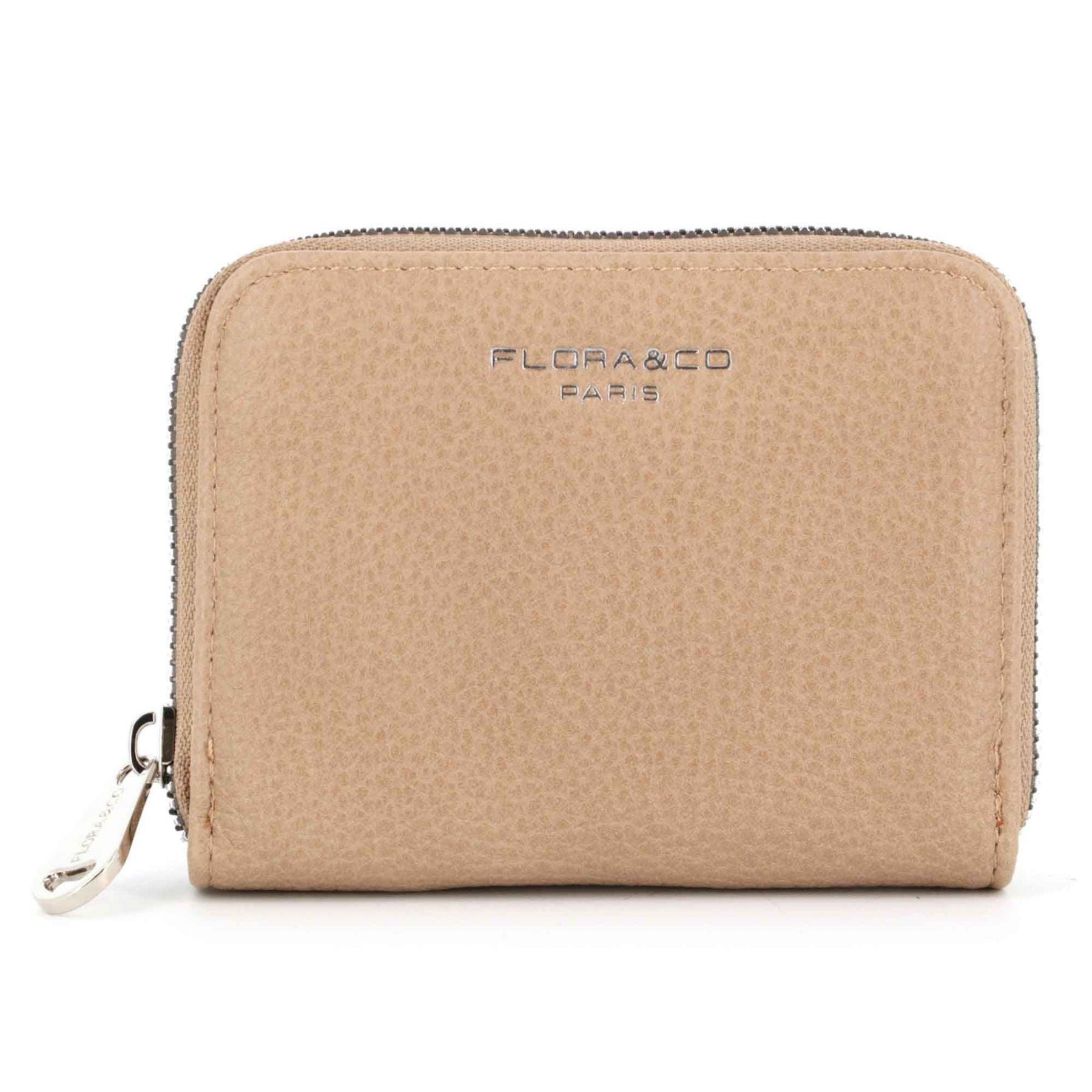 Flora & co Portefeuille Porte-Monnaie Souple Taupe