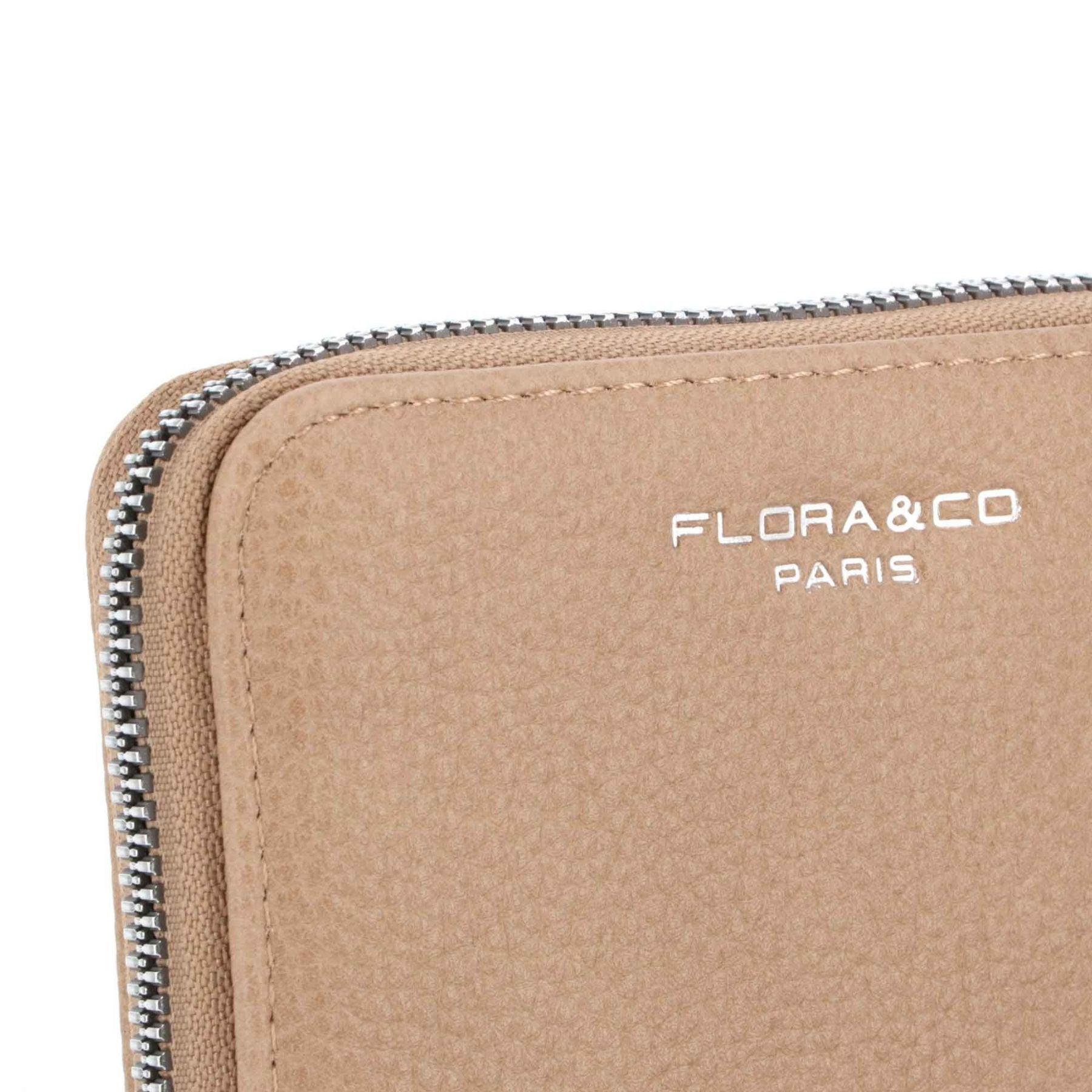 Flora & co Portefeuille Porte-Monnaie Souple Taupe