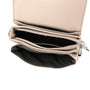 Flora & co sac à main bandoulière style cartable Beige