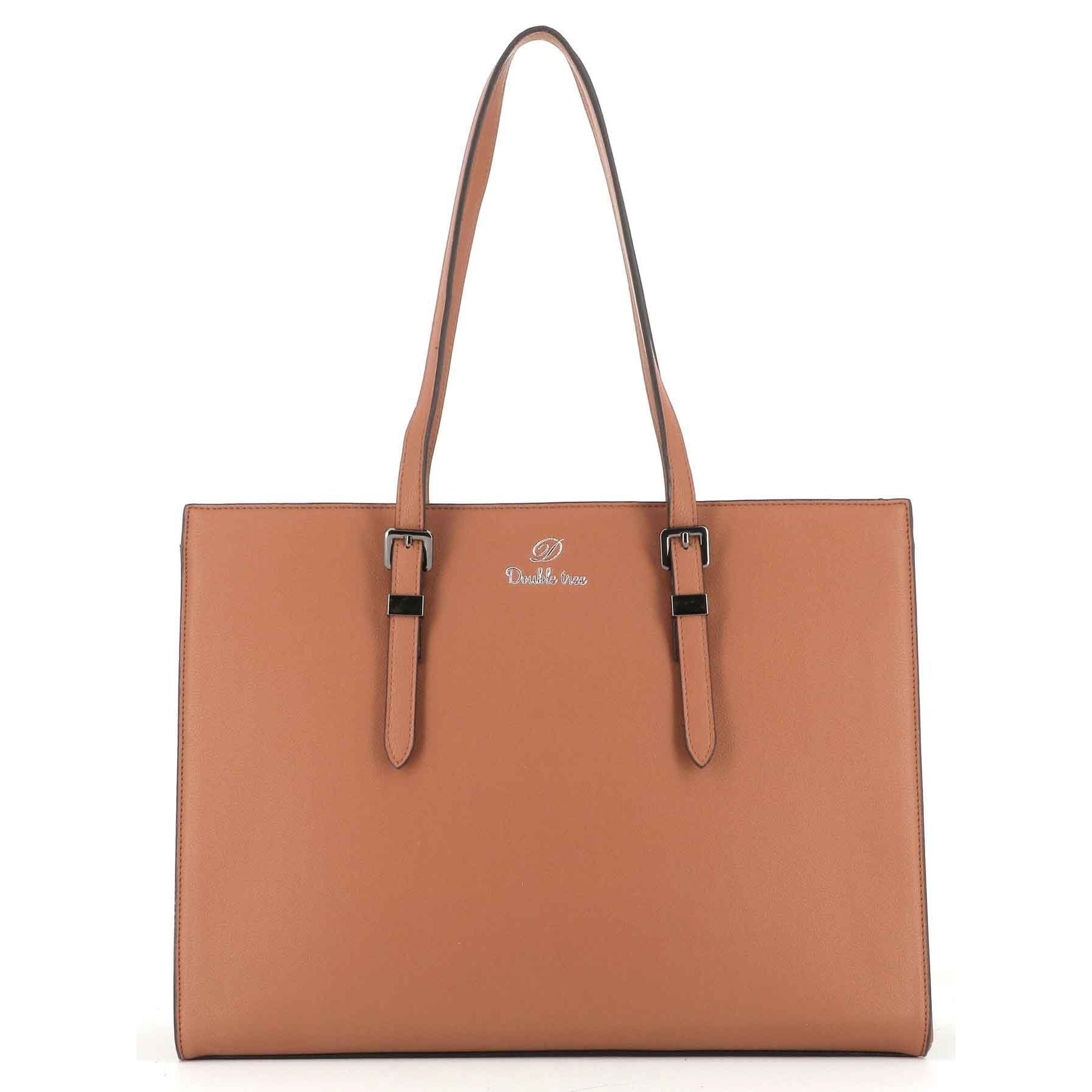 Flora & co sac cabas femme format a4 Camel