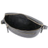 Vue 4 du Sac banane ville cuir grainé Noir en Cuir couleur NOIR - Detail.