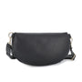 Vue 5 du Sac banane ville cuir grainé Noir en Cuir couleur NOIR - Detail.