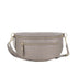 Vue principale du Sac banane ville cuir irisé Taupe en Cuir couleur TAUPE.
